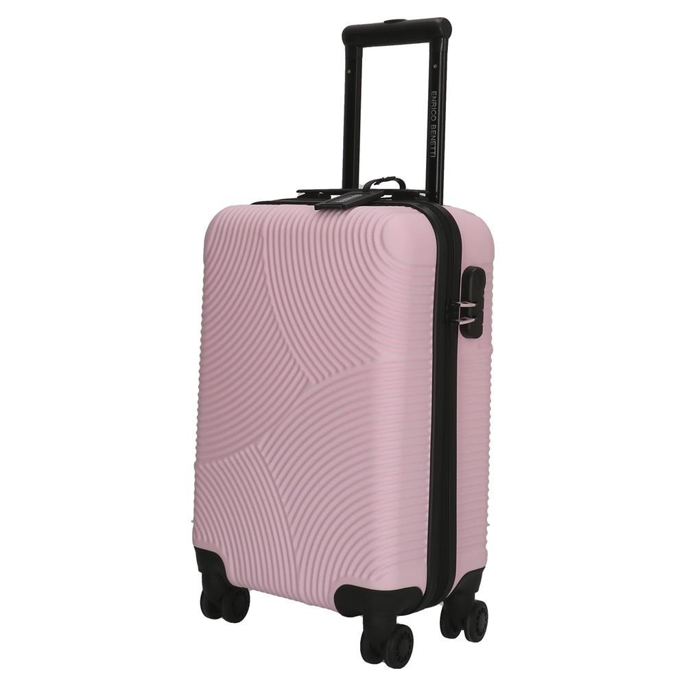 vlot lever Kiezen Enrico Benetti Louisville handbagage koffer roze