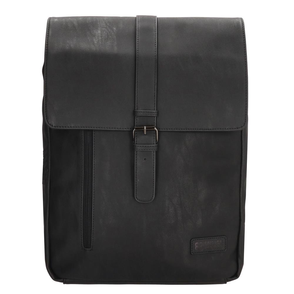Enrico Benetti Rotterdam laptoptas/ business tas zwart 17 inch