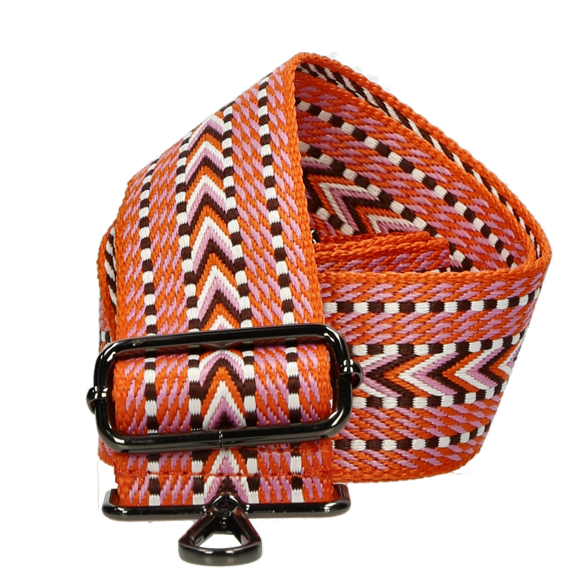 Enrico Benetti Colourful shoulder straps schouderband oranje