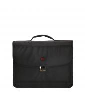 Enrico Benetti Carter briefcase black 15 inch