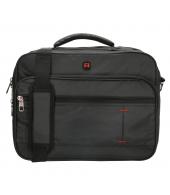 Enrico Benetti Northern laptoptas/ business tas zwart 15 inch