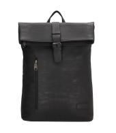 Enrico Benetti Rotterdam laptoptas/ business tas zwart 15 inch